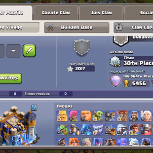 🔥Xp-222🔥 || Th18 || High Epic Equipment || Heroes 95-95-78-75-50 || 6 Builders || Nc 1k Gems || Cheapest Account - Image 3