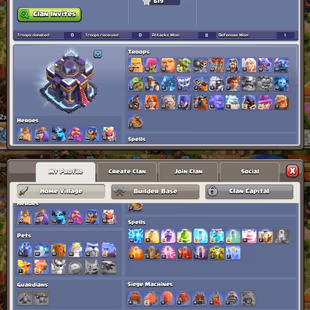 🔥PAINTER SCENERY🔥TH 15 FULL MAX! 5 HERO MAX! SB-RS [MAX] - FB [20] - 11 EPIC EQUIPMENT! DEFENSE MAX! NC AVAILBLE! - Image 3