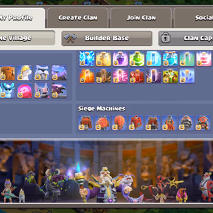 RARE💥FULL MAX TH 18!XP 263!8 EPIC MAX💥HEROS:105-105-95-80-55!NC 1K!MAX DEFANCE!FULL MAX PROFIL!INSTANT DELIVERY  - Image 5