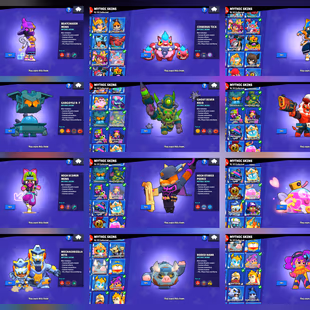 🔥18x Buffies | 55K Trophy 🔥All Brawler | 50x Max [74x Hypercharge] NC Free | 340x Skins | 13x Prestige | 22k Blings - Image 6