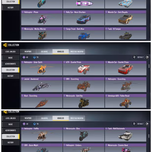 10 CP SPIN | 267 CP | 2 MYTHIC GUN | 10 LEGENDARY | RANK LEGENDARY | 280 EPIC GUN | 109 EPIC SOLDIER | FULL ACCESS  - Image 5