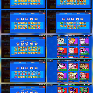 61x PRESTIGE 🔥64x TITLE 🔥70.7K Trophy | 93x Brawler [66x Max] 280x OG Skins | 28x Max Win Streak | Account C- 2021 - Image 6