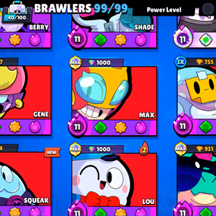226-GEM 🎄 76.5K TROPHY 🎄 99/99 BRAWLER | 58X MAX | 55X HYPER | 325X SKINS | NC AVAILABLE | DELIVERY INSTANTLY  - Image 7