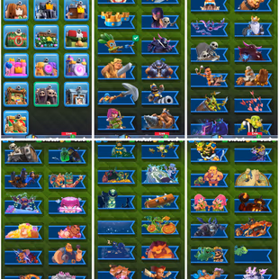 ROYAL GIANT CONFETTI RAINBOW PRINCE STACKED KT LEVEL 15 (72) | 20 EVO | 121 CARDS | 13x LVL 16 MAX | 16x LVL 15 - Image 5