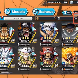 [3928] [IOS-ANDROID] 14 EX META - Kizaru - Light Luffy - Blackbeard - Law - Saturn - Kuzan - Zephyr - Whitebeard -Roger - Image 1