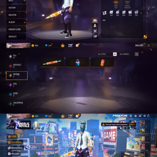 iOS/Android- Server EU - Level 8 - Rank Bronze- Set 6 - Emote 1 - Weapon 13 - Mythic 3 - Epic 2 - Linked Gmail - Code116 - Image 3