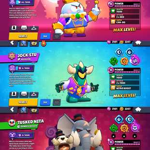 💯 104.200 TROPHY 🏆 | 100 BRAWLERS | 98 MAXED BRAWLERS | 481 SKINS | XP 171 | FULL MAIL ACCESS - Image 5