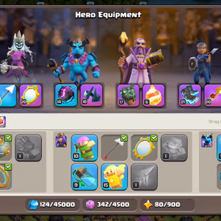 TH 17 | XP 158 | 2 LEG SKINS | NC FREE | 8 EPIC EQUIP (SB20-MM20-SB17-LP17-F6-EB21-RS20) | 71-70-50-42-30 | 3.5K GEMS - Image 5