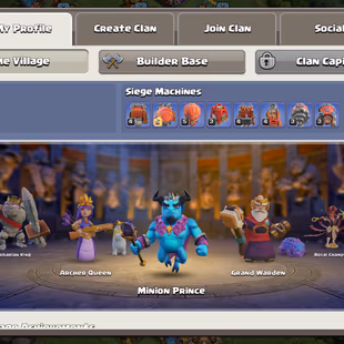 RANK / 21X SKINS 🎄 TH18 MAX BASE 🎄 SB-MAX!GG-MAX!MM-MAX!FB-MAX!RS-MAX!EB-MAX | HERO-105-105-95-80-55 | 243-XP | BH MAX - Image 5