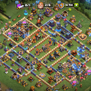 🔥TH18 MAX CLOSE🔥7000-GEMS!!SB/MAX FA/MAX SnB/MAX MM/MAX AF/MAX MS/20 LP/20 EB/MAX RS/20 FF/20!!HEROES 105-105-85-80-55 - Image 2