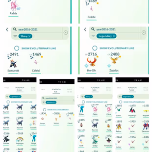 🛑[MG][ LIMITED OFFER]LEVEL 56 (2016 ACC) | BG SHINY PALKIA - KYUREM ENERGY | 104 LEGENDARY - 24 SHINY - 21 MYTHICAL - Image 4