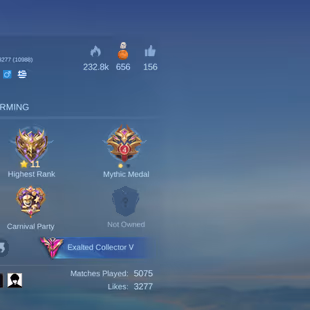 PL182|Lvl 73|EXALTED CC V|ALL EMBLEM MAX|61 HIGH WR|SEAL EPIC RECALL|338 SKIN|GUIN ASPIRANTS|FLORYN SANRIO|YU ZHONG PRI - Image 2