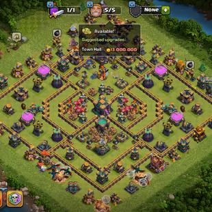 🔥TH 14 FULLY MAX || HEROES 85-85-60-60-30 || 🔥6x EPIC EQUIPMENT AVAILABLE || FREE NAME CHANGE || BEST ID  - Image 1