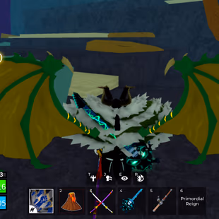 [Blox Fruits] Lv 2610 | PERM DRAGON, DOUGH, T-REX, VENOM, PORTAL, MAGMA | CDK, Fox Lamp & Soul Guitar | Godhuman | Sea 3 - Image 2