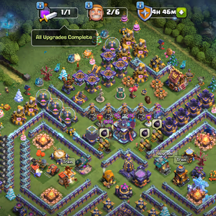 TH 15 MAX|HEROES 90-90-70-65-40|ALL EPIC EQUIP|🌟MAX  EQUIP GG SB FB EB RS MM🌟FREE NAME CHANGE |MAX BUILDER APPRENTICE  - Image 3