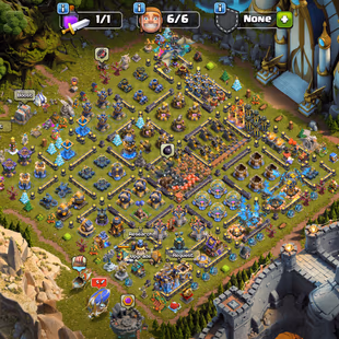 💙 RAREST 9 EPIC MAXED 💙 TH-18 5 HEROES MAXED | NEW HERO 11 | MAX DEFENCE | DRAGON SKIN SET | HELPER GOOD LEVEL  - Image 1