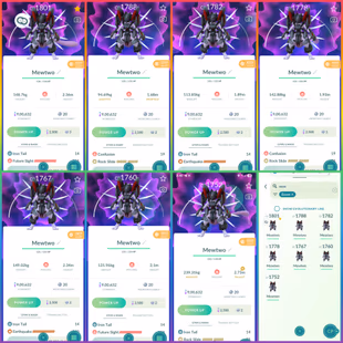 🎯OG STACKED ACCT 2016 | MULTIPLE ARMORED MEWTWO RARE 👹| SHINY MEWTWO | SHADOW MEWTWO |  HIGH CP |  UNTRADED |  INSTANT - Image 4