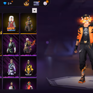 X228|Lvl 61|44 CHARACTER|48 BUNDLE SET|146 COSTUME|MONEY HEIST BACKPACK|149 WEAPON(1 EVO+20 MYTHIC)|CONQUEROR M1887 LVL  - Image 5