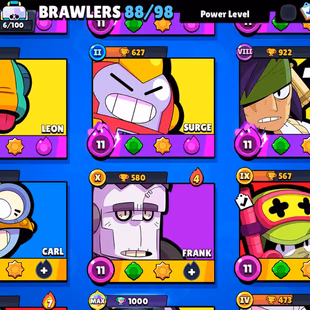 🧶 26 MAX BRAWLERS || 44 HYPERCHARGED 🧶 194 SKINS || BEST PRICES || INSTANT DELIVERY || - Image 8