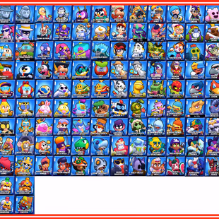 77K TROPHIES || 65 MAX || 54 HYPERCHARGED || 24 BUFFIES || 327 GOOD SKINS || BRAWL PASS PLUS || INSTANT DELIVERY  - Image 7