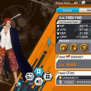 [4097][IOS+ANDROID] 9 EX - 7 Max - HB 34 - Kizaru + Shanks + Kuzan + Saturn + S-Snake + Zoro + Yamato + Sabo + Roger  - Image 4