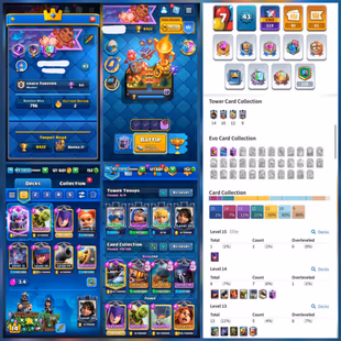 [TP] LEV-43 ACCT 🫧 3-EVO CARD | 8-MAX CARDS🎯1-ELITE CARD👑8422-TROPHIES | KT-14 | ARENA-21 | CHEAP | INSTANT DELIVERY - Image 2