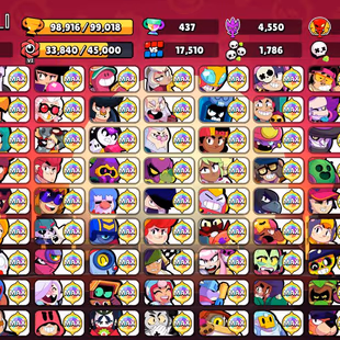 🍀 98 MAX || 373 SKINS 🏆 63 ACTIVE HYPERCHARGED || WITH CLASH ROYALE LVL63 || 98000 TROPHIES || - Image 5