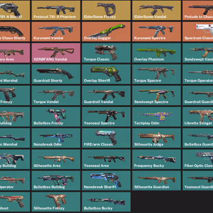 EU 💕 67 Weapon Skins 💕 23 Agents | 80 Buddies | 3 knifes | 186 Level | 31650 VP Inventory Value | 10705 VP | Instant - Image 1