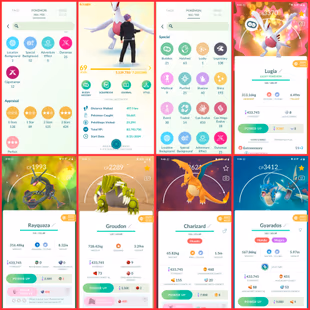 🎯LVL 69 STACKED ACCT LUGIA | 193 SHINY | 100 LEGENDARY 🐉 MEW - HO-OH - RAYQUAZA | HUNDO - MEGA | INSTANT DELIVERY - Image 2