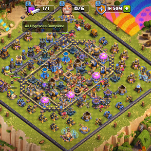 [5526 WAR STARS] XP 266 | TH18 FULLY MAXED | ALL HEROES MAX INCLUD DRAGON DUKE | NICE EQUIPMENT - Image 1