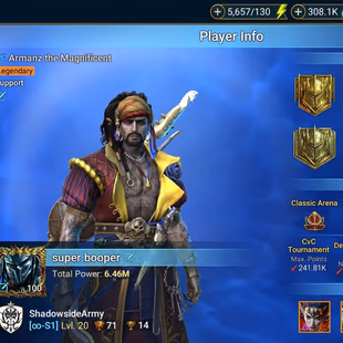 All Platform: LV100 - Power 6.45M -  40 Champions LV 60 -  43 Legend - 7 Void - Image 3