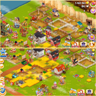 🔥PREMIUM FARM🔥LEVEL 80 | BARN:5975/6000 | 2000 SILO STORAGE | 5.46M COINS | 842 DIAMONDS | ONE SIDE FULL LAND UNLOCK | - Image 3