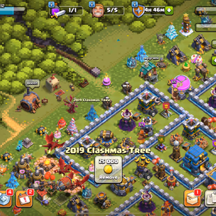 2019 TREE - FULL MAX TH 12 - HEROES MAX - 1556 WWS - 500 GEMS - PIXEL SCENERY - INSTANT AVAILABLE - Image 3