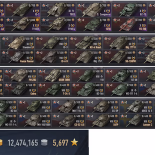[WOT EU] Full access T803,Ashigaru [Tier X - 16] [Premium Tanks - 74] [Tier VIII-IX - 44] - Image 2