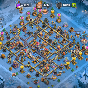 🔥EPIC SB-AF-FB-RS-EB MAX🔥XP 243!TH 18 ALMOST MAX!HEROS:105-105-95-80-55!MAX WALLS!DEFENCE MAX!3 SKINS FULL SET!BEST DE - Image 2