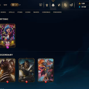 [EUNE] 49 Skins | 94 Champions | Unranked (Ex Bronze) | Level 182 | INSTANT DELIVERY - Image 3