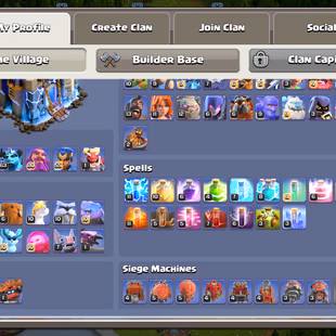 TH 18 ALMOST MAX-XP 251- 4 EPIC EQUIPMENT ALMOST MAX-HERO 92-100-80-55-WAR ARENA SCENERY-HIGH WALLS DEFENSE-BEST DEAL - Image 5