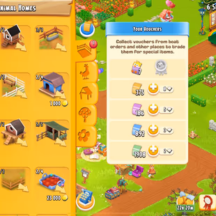 🔥LEVEL 158 💎 DIAMONDS 1531 [] BARN 10050 [] SILO 4550 [] VOUCHERS 3368 [] COINS 6.5 M [] MAINLAND UNLOCKED - Image 6