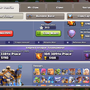 [CHEAPEST] XP 252 | TH18 MAX | 5 HERO MAX | DRAGON DUKE LVL 14 | NICE EQUIPMENT | MAX BUILDER BASE - Image 3