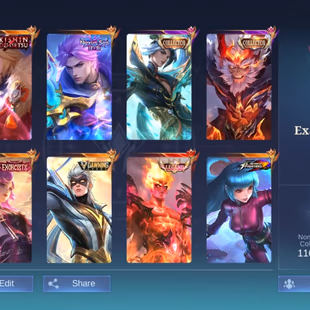 SOLID HYPER MAGE BASED ACC || 1 LEG 14 GRAND 14 EXQUISITE || ALMOST MEGA COLLECTOR || EX 75 STAR || 4000 STARLIGHTF || E - Image 2