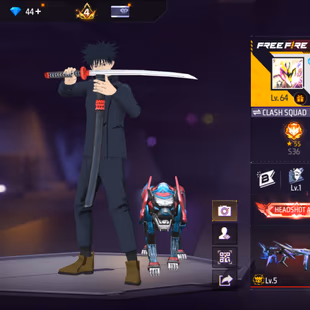 X322|LATAM SERVER|Lvl 64|50+ CHARACTER|118 BUNDLE SET|2 JJK BUNDLE(YUJI,MEGUMI)|194 COSTUME|284 WEAPON(3 EVO+46 MYTHIC)| - Image 1