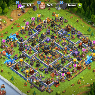 🌲[ PREMIUM TH-17 ]🌲F.ARROW [20] - M.MIRROR [20] - A.FIGURE [20] - FIREBALL [20] - R.SPEAR [20] || NICE BASE AND PROFIL - Image 1