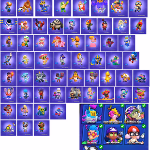 26 BRAWLERS 1000 TROPHIES | HC POCO SKIN | 73 SKINS | FREE NAME CHANGE | 2026 - Image 4