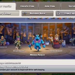 FREE NC | TH15 MAX BASE | 1200-MEDAL | 13X EPIC EQUIPMENT | HERO-85-90-70-65-40 | MAX TYPE PROFILE | 209-XP | ITEMS - Image 6