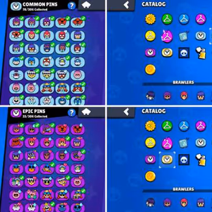 30K Trophies LVL97 | 80/101 Brawlers | 21 Max Brawlers - 10 Hypercharges | 175 Skins | 393 Pins | 266 Icons | 118 Sprays - Image 7