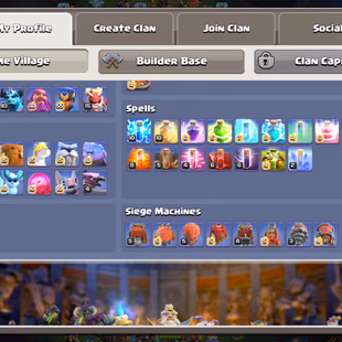 🌟 RAREST UAE LOCAL 🌟TH-18 200 WALLS MAXED | DEFENCE MAXED | RARE WAR ARENA ND LEAGUE KING SKIN | 1600 CWL | SOLID EPIC - Image 5