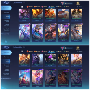 [ Rebindable ] Exalted Collector 4 - 131 Heros - Mythic Glory 80 - 57 Win Rate - Legend Franco - Hell Of Fire - A14  - Image 6