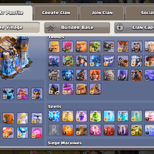 🔥[ 20'000 GEMS - TH-18 NEAR MAX ]🔥6 EPIC MAX: GG-FA-MM-HT-MT-EB [MAX] | 4X PAID SCENERY [ 1 LEGENDARY ] - 17X SKINS - Image 4