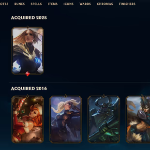 SEVER [ LAS ] -31 LVL  - UNRANK - 22 SKINS - 58 CHAMP [ 6912 BE - 5 RP ] - FULL ACCESS - Image 3