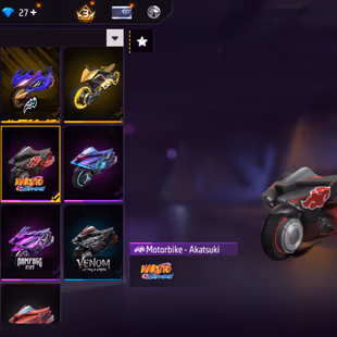 X118|Lvl 65|17 PET|63 CHARACTER|225 COSTUME(11 MYTHIC)|52 VEHICLE|SPORTS CAR GALAXIS|232 WEAPON(4 EVO+34 MYTHIC)|COLOSSU - Image 5